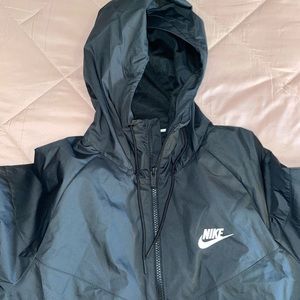 Nike black windbreaker